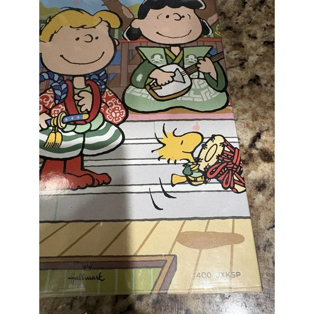 Vtg RARE Peanuts Notepad Tablet Snoopy Charlie Brown 1965 Hallmark made  Japan